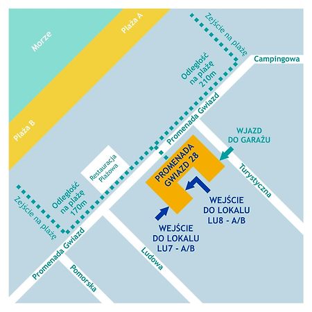 Mojemiedzyzdroje Lu 7A - Luksusowy Apartament 100 Metrow Od Morza المظهر الخارجي الصورة